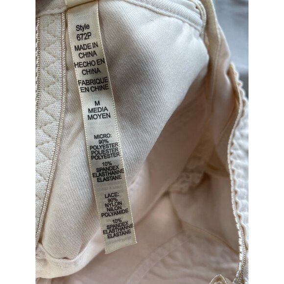 Rhonda Shear 3Pack Classic Pin Up Bra Size Medium Midnight Champagne Gray 648.13 - Picture 6 of 9